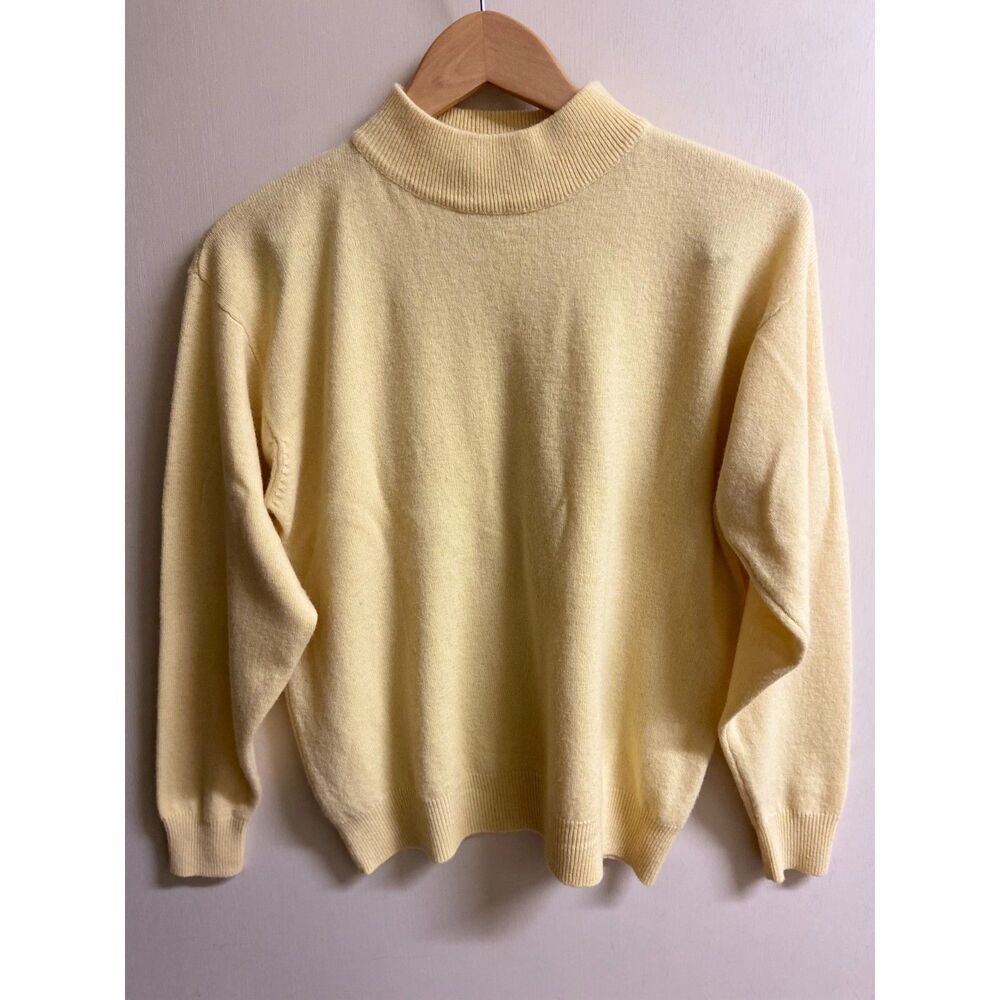 Mock Neck Cashmere Sweater